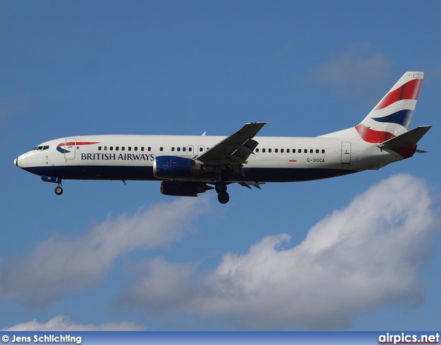 G-DOCA, Boeing 737-400, British Airways