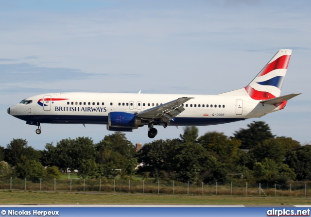 G-DOCF, Boeing 737-400, British Airways