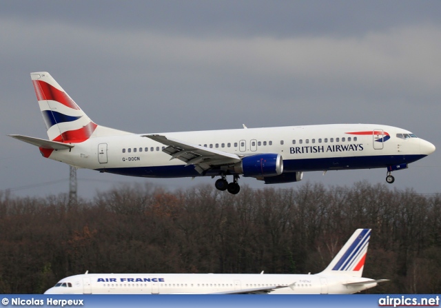 G-DOCN, Boeing 737-400, British Airways