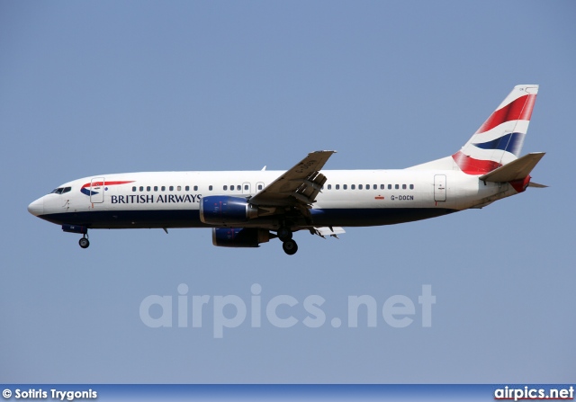 G-DOCN, Boeing 737-400, British Airways