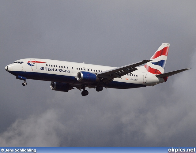 G-DOCU, Boeing 737-400, British Airways