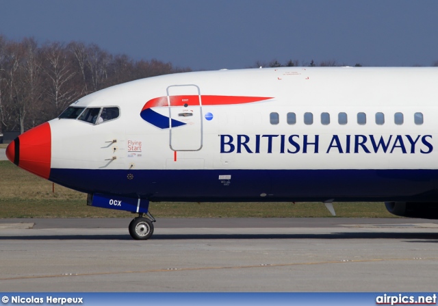 G-DOCX, Boeing 737-400, British Airways