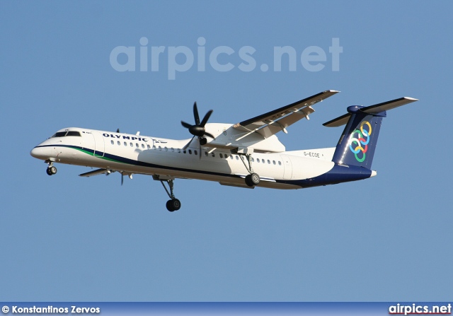 G-ECOE, De Havilland Canada DHC-8-400Q Dash 8, Olympic Air