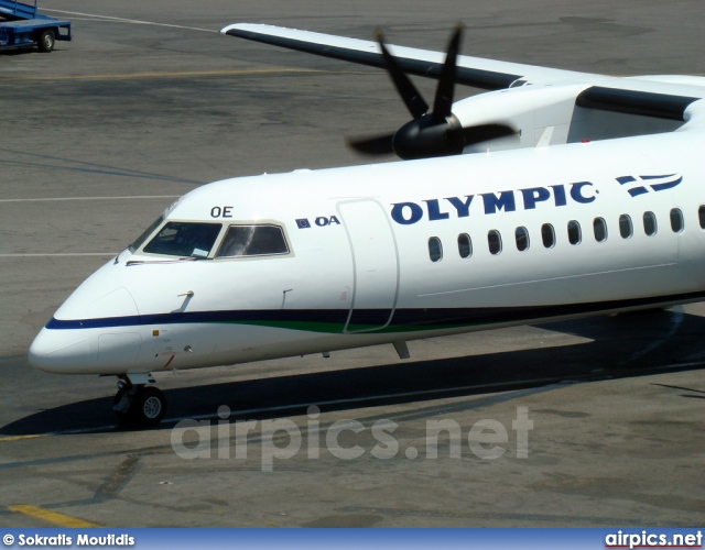 G-ECOE, De Havilland Canada DHC-8-400Q Dash 8, Olympic Air