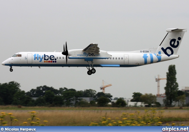 G-ECOH, De Havilland Canada DHC-8-400Q Dash 8, flybe.British European