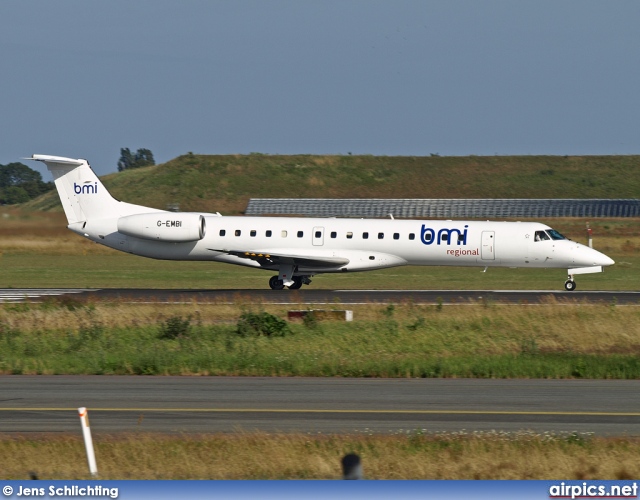 G-EMBI, Embraer ERJ-145EU, flybe.British European