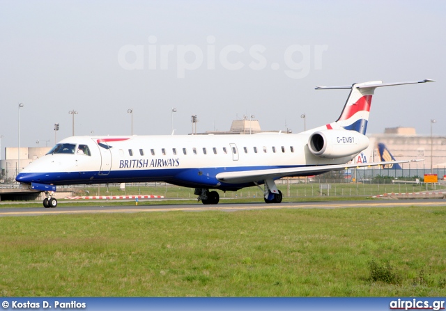 G-EMBY, Embraer ERJ-145EU, British Airways