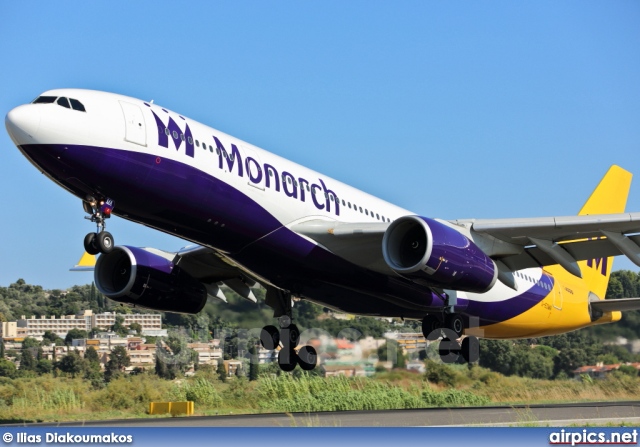 G-EOMA, Airbus A330-200, Monarch Airlines