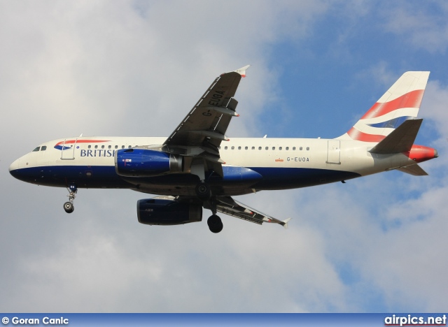 G-EUOA, Airbus A319-100, British Airways