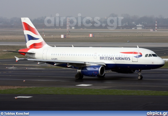 G-EUPX, Airbus A319-100, British Airways