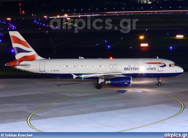 G-EUUA, Airbus A320-200, British Airways