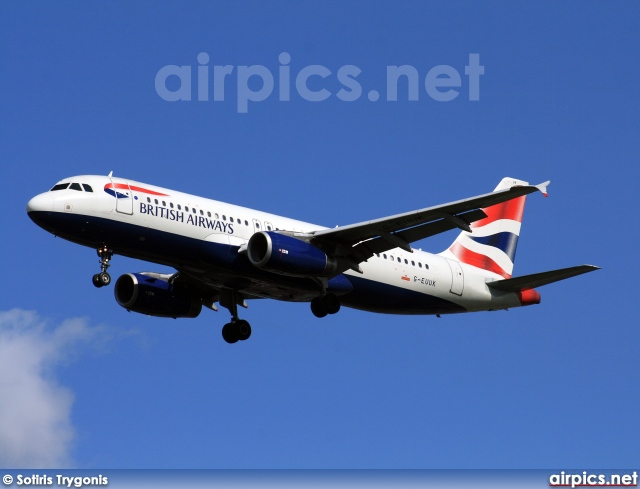 G-EUUK, Airbus A320-200, British Airways