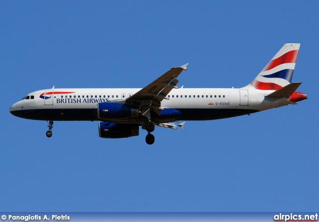 G-EUUR, Airbus A320-200, British Airways