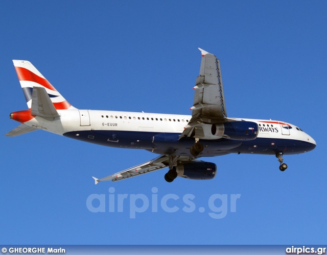 G-EUUR, Airbus A320-200, British Airways