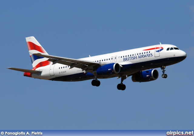 G-EUUV, Airbus A320-200, British Airways