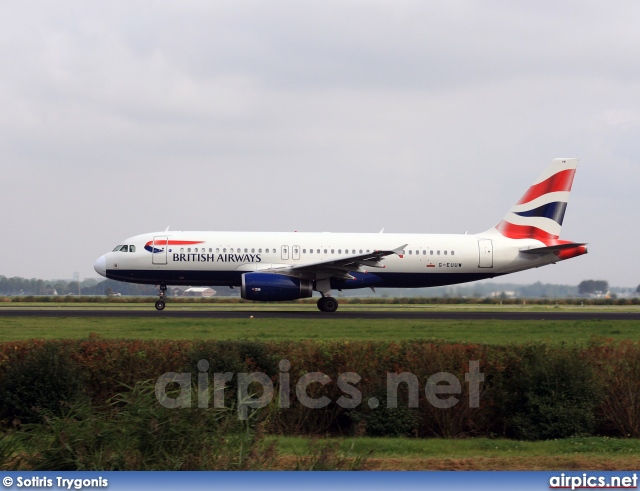 G-EUUW, Airbus A320-200, British Airways