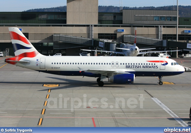 G-EUUY, Airbus A320-200, British Airways