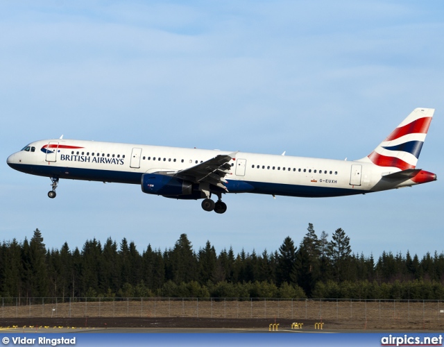 G-EUXH, Airbus A321-200, British Airways