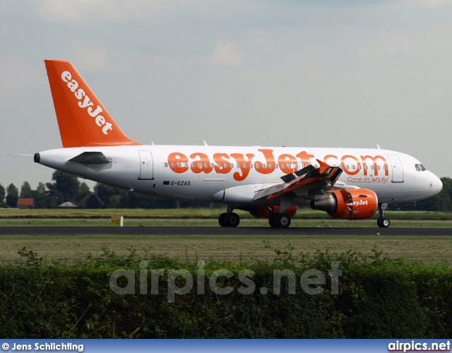 G-EZAS, Airbus A319-100, easyJet