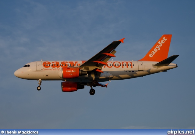 G-EZAX, Airbus A319-100, easyJet