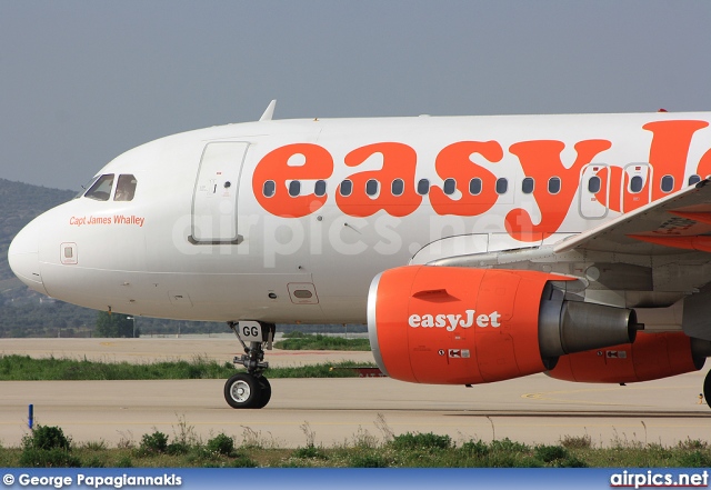 G-EZGG, Airbus A319-100, easyJet