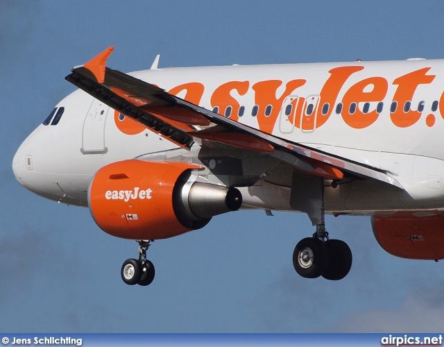 G-EZGH, Airbus A319-100, easyJet