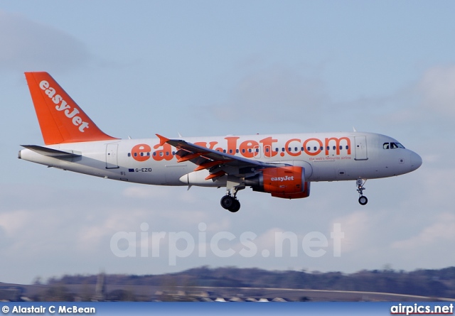 G-EZID, Airbus A319-100, easyJet