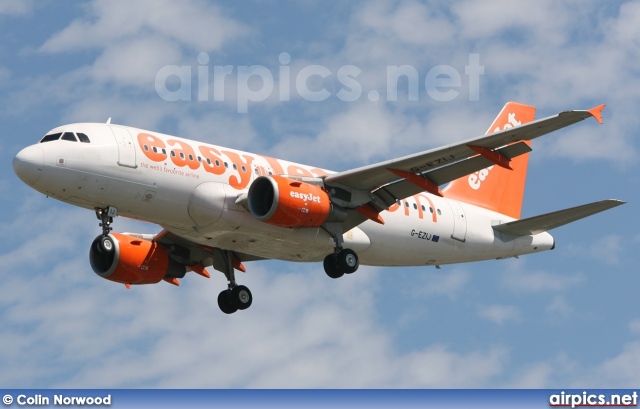 G-EZIJ, Airbus A319-100, easyJet