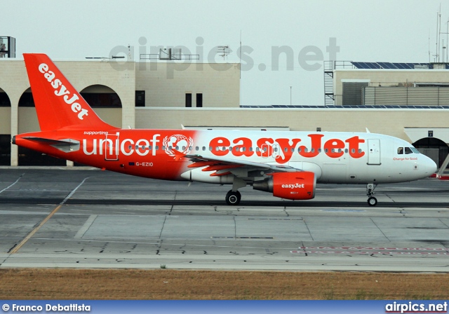 G-EZIO, Airbus A319-100, easyJet