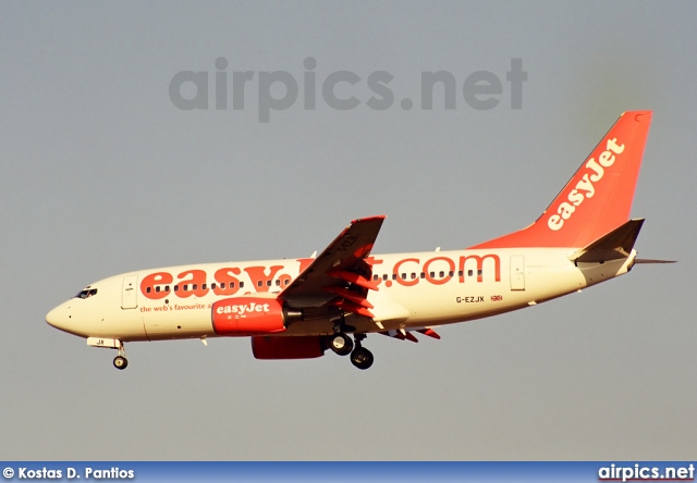 G-EZJX, Boeing 737-700, easyJet