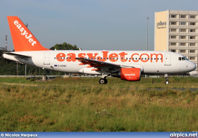 G-EZNC, Airbus A319-100, easyJet