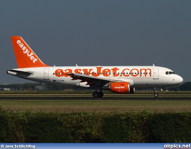 G-EZNM, Airbus A319-100, easyJet