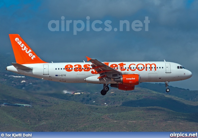 G-EZTE, Airbus A320-200, easyJet