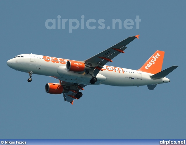 G-EZTG, Airbus A320-200, easyJet