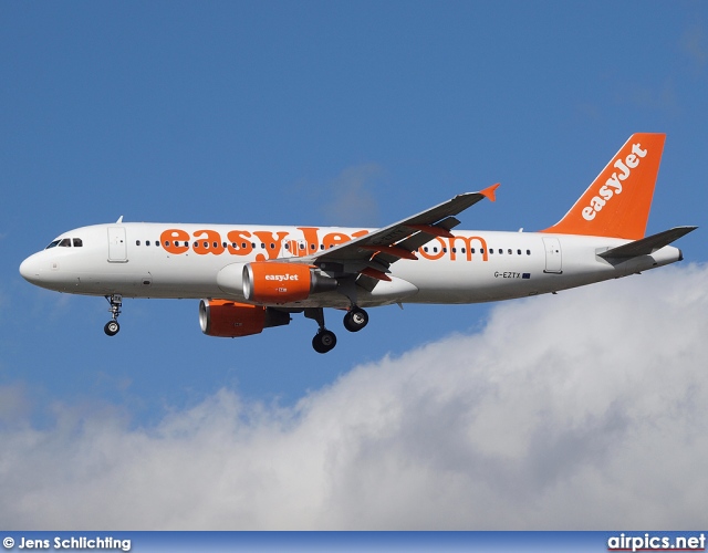 G-EZTX, Airbus A320-200, easyJet