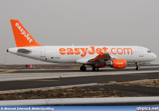 G-EZUD, Airbus A320-200, easyJet