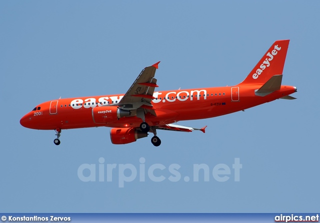 G-EZUI, Airbus A320-200, easyJet