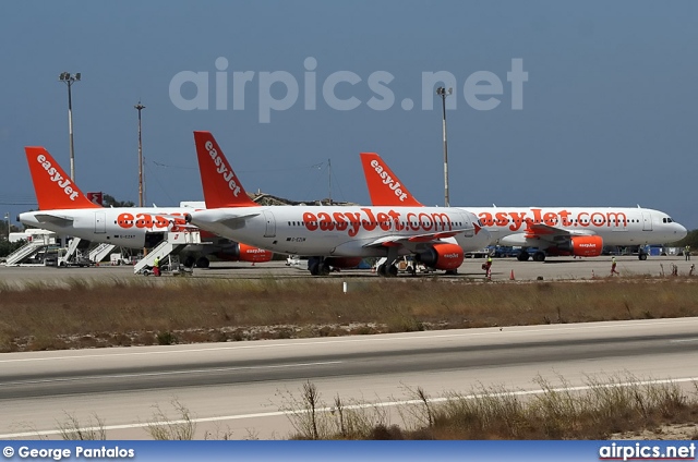 G-EZUW, Airbus A320-200, easyJet