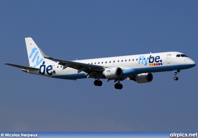 G-FBEC, Embraer ERJ 190-200LR (Embraer 195), flybe.British European