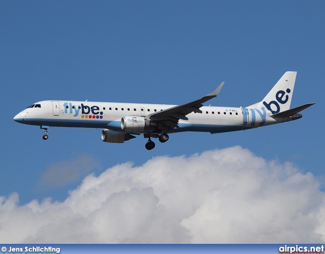 G-FBEL, Embraer ERJ 190-200LR (Embraer 195), flybe.British European