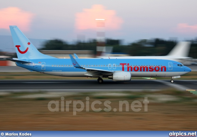 G-FDZX, Boeing 737-800, Thomson Airways