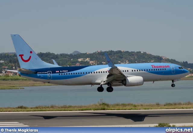 G-FDZY, Boeing 737-800, Thomson Airways