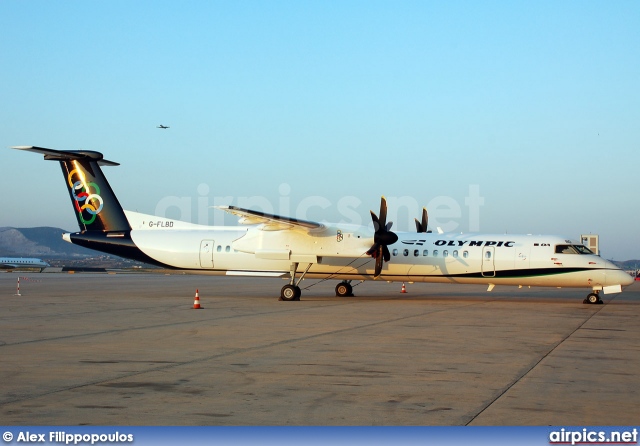 G-FLBD, De Havilland Canada DHC-8-400Q Dash 8, Olympic Air