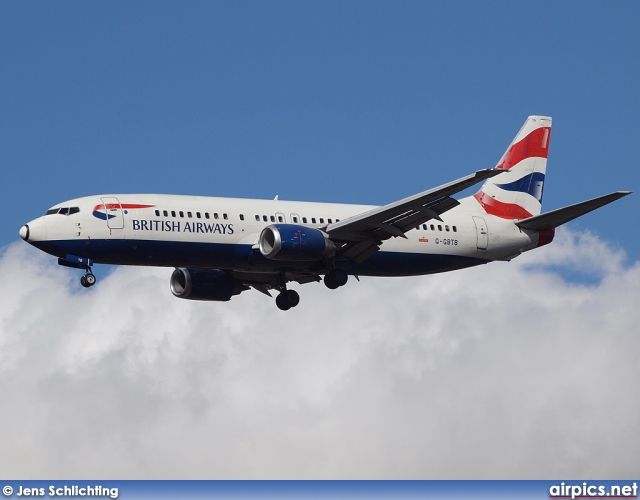 G-GBTB, Boeing 737-400, British Airways