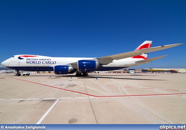 G-GSSE, Boeing 747-8F(SCD), British Airways World Cargo