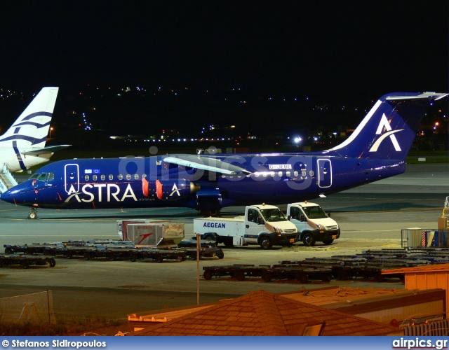 G-JEBE, British Aerospace BAe 146-300, Astra Airlines