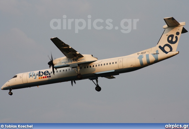 G-JECF, De Havilland Canada DHC-8-400Q Dash 8, flybe.British European