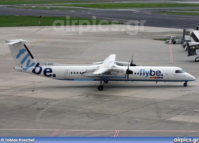 G-JECG, De Havilland Canada DHC-8-400Q Dash 8, flybe.British European