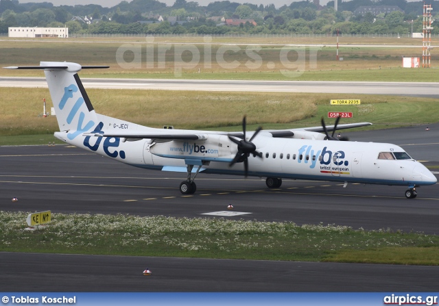 G-JECI, De Havilland Canada DHC-8-400Q Dash 8, flybe.British European