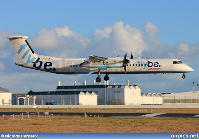 G-JECJ, De Havilland Canada DHC-8-400Q Dash 8, flybe.British European